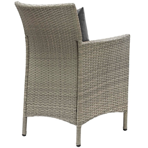 Conduit Outdoor Patio Wicker Rattan Dining Armchair by Modway