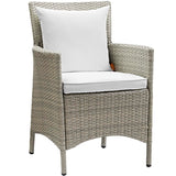 Conduit Outdoor Patio Wicker Rattan Dining Armchair by Modway