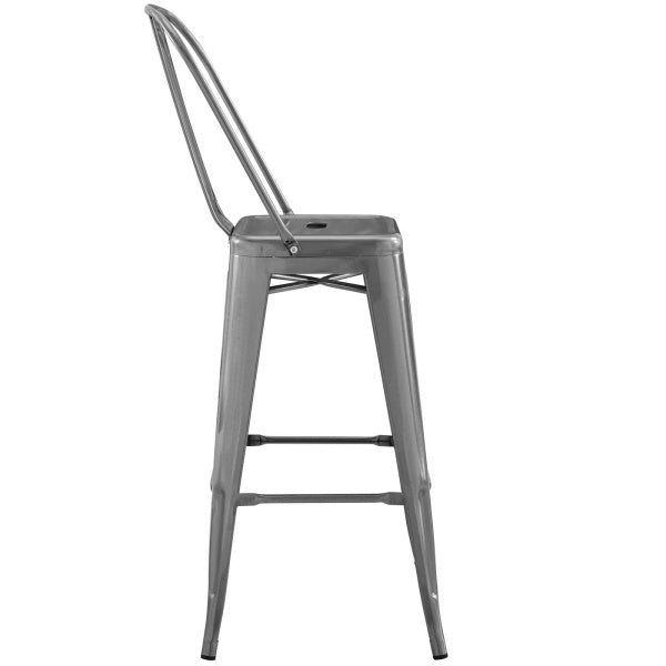 Promenade Metal Bar Side Stool by Modway