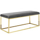 Anticipate Fabric Bench | Polyester by Modway