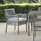 Aura Outdoor Patio Wicker Rattan Dining Armchair by Modway