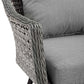 Endeavor Outdoor Patio Wicker Rattan Armchair in Gray Gray by Modway