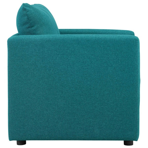 Activate Upholstered Fabric Armchair | Polyester by Modway