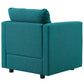 Activate Upholstered Fabric Armchair | Polyester by Modway