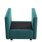 Activate Upholstered Fabric Armchair | Polyester by Modway