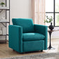 Activate Upholstered Fabric Armchair | Polyester by Modway