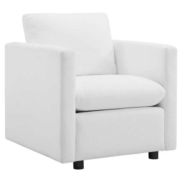 Activate Upholstered Fabric Armchair | Polyester by Modway