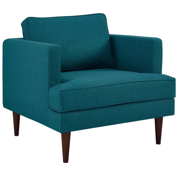 Agile Upholstered Fabric Armchair by Modway