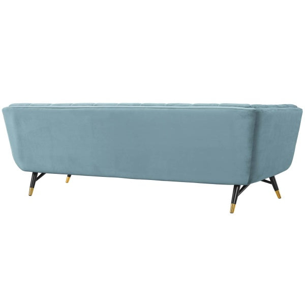 Adept Upholstered Velvet Sofa | Polyester by Modway