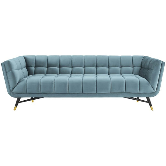 Adept Upholstered Velvet Sofa | Polyester by Modway