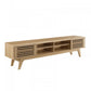 Render 70" Entertainment Center TV Stand Oak by Modway