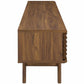 Render 70" Entertainment Center TV Stand in Walnut Walnut by Modway
