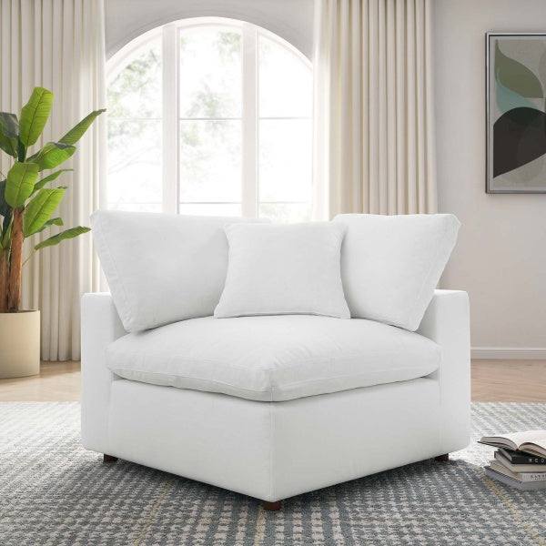 Commix Down Filled Overstuffed Corner Chair | Polyester by Modway