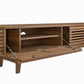 Render 71" TV Stand Walnut in Brown by Modway