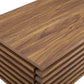 Render 71" TV Stand Walnut in Brown by Modway
