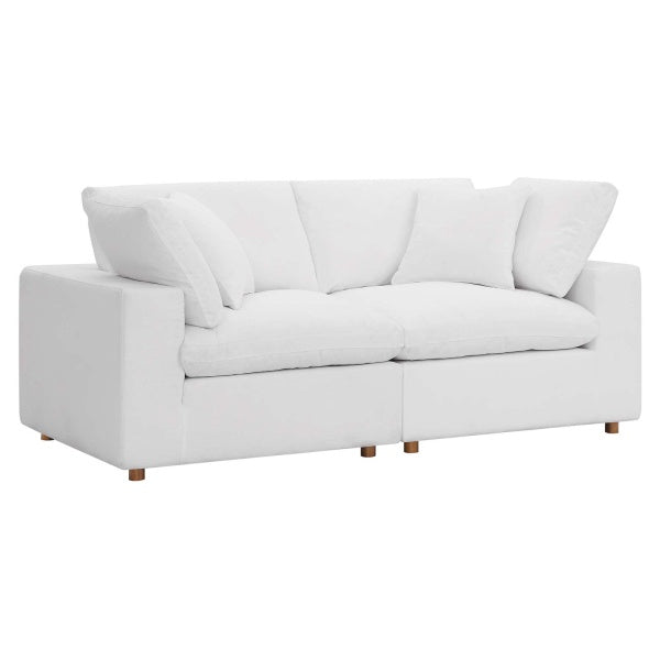 Commix Down Filled Overstuffed 2-Piece Sectional Sofa Set by Modway