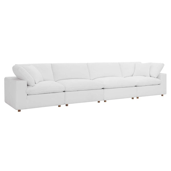 Commix Down Filled Overstuffed 4-Piece Sectional Sofa Set by Modway