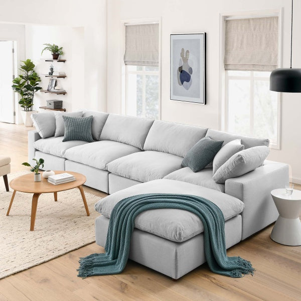 Commix Down Filled Overstuffed 5-Piece Sectional Sofa Set by Modway