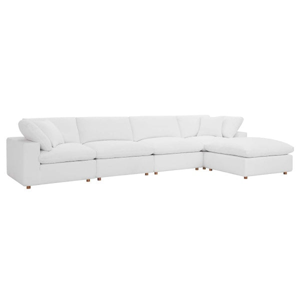 Commix Down Filled Overstuffed 5-Piece Sectional Sofa Set by Modway