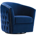 Rogue Swivel Performance Velvet Armchair by Modway