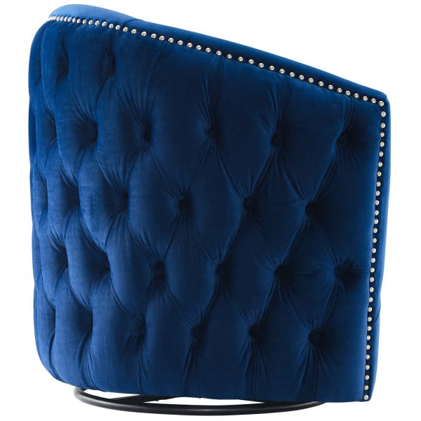 Rogue Swivel Performance Velvet Armchair by Modway