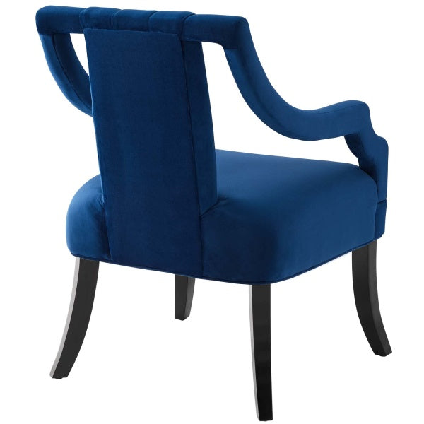 Harken Performance Velvet Accent Chair by Modway