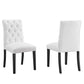 Duchess Dining Chair Fabric Set of 2 by Modway