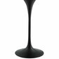 Lippa 28" Round Artificial Marble Bar Table By Modway