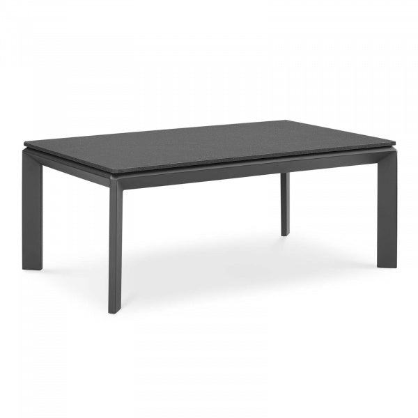 Riverside Aluminum Outdoor Patio Coffee Table Gray by Modway