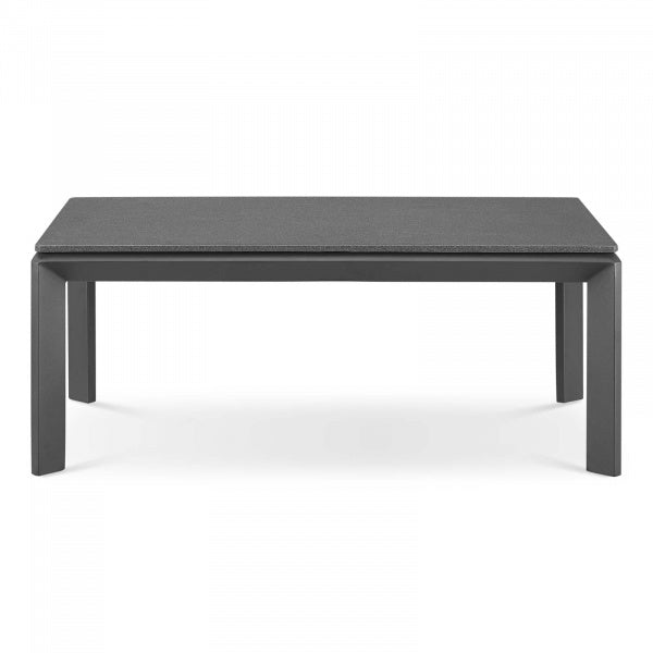 Riverside Aluminum Outdoor Patio Coffee Table Gray by Modway