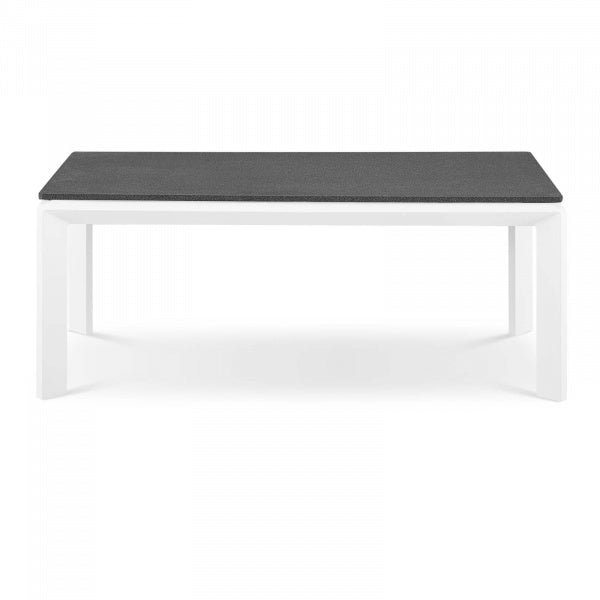 Riverside Aluminum Outdoor Patio Coffee Table White by Modway