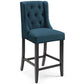 Baronet Tufted Button Upholstered Fabric Counter Stool | Polyester by Modway
