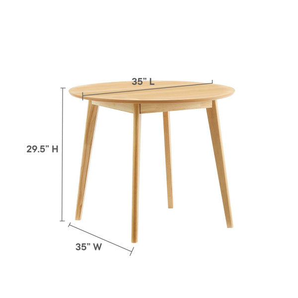 Vision 35" Round Dining Table By Modway