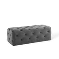 Anthem 48" Tufted Button Entryway Performance Velvet Bench by Modway