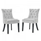 Regent Tufted Performance Velvet Dining Side Chairs-Set of 2 by Modway