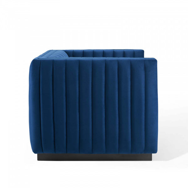 Conjure Channel Tufted Performance Velvet Accent Armchair by Modway