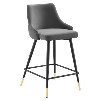 Adorn Performance Velvet Counter Stool by Modway