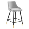 Adorn Performance Velvet Counter Stool by Modway