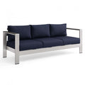Shore Outdoor Patio Aluminum Sofa by Modway