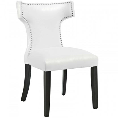 Curve Vinyl Dining Chair by Modway