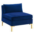 Ardent Performance Velvet Armless Chair by Modway