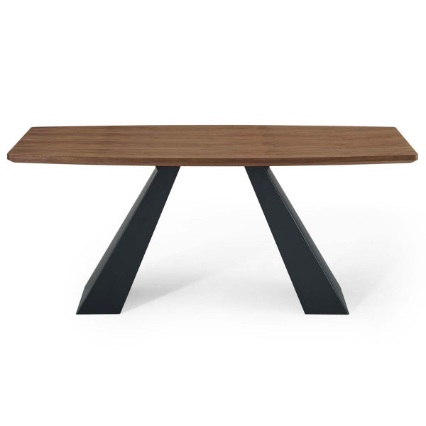 Elevate Dining Table in Walnut By Modway