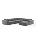 Restore 6 Piece Sectional Sofa | Polyester by Modway