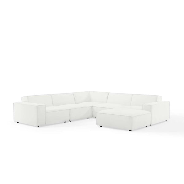 Restore 6 Piece Sectional Sofa | Polyester by Modway