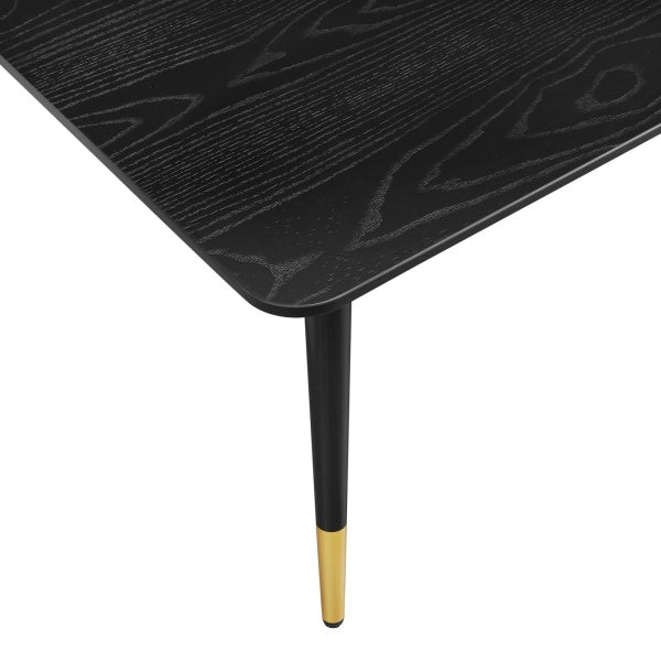 Vigor Square Coffee Table Black by Modway