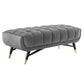 Adept 47.5" Performance Velvet Bench | Polyester by Modway