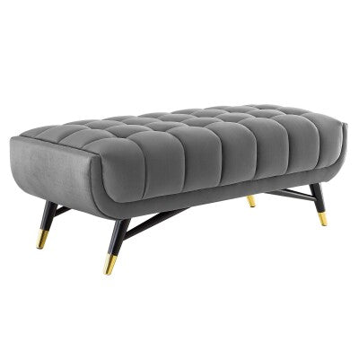 Adept 60" Performance Velvet Bench | Polyester by Modway