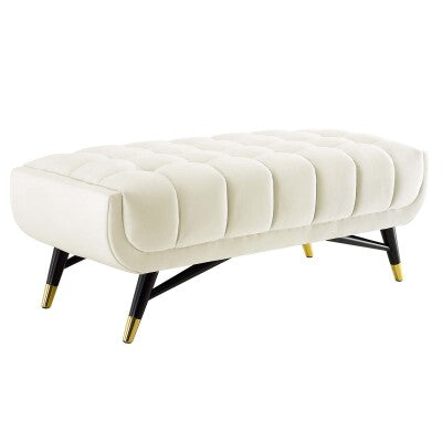 Adept 60" Performance Velvet Bench | Polyester by Modway