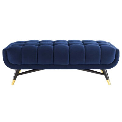 Adept 60" Performance Velvet Bench | Polyester by Modway