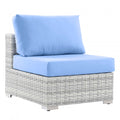 Convene Outdoor Patio Armless Chair by Modway